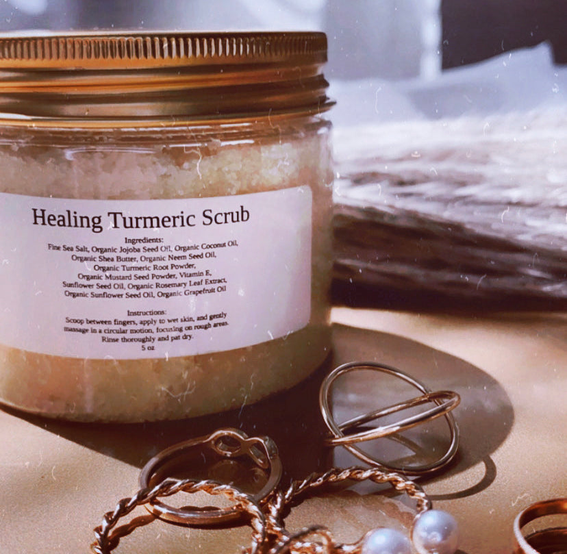 Healing Turmeric Scrub